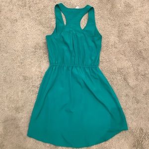 Green dress